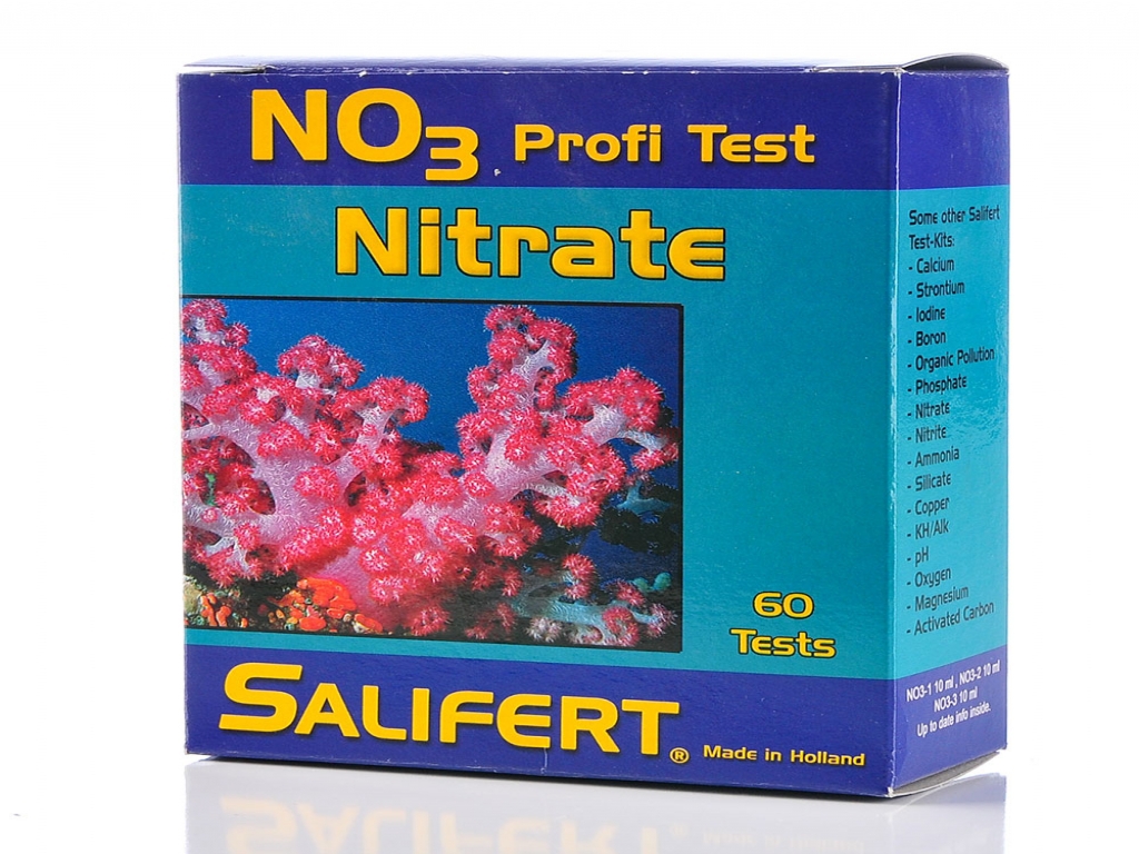 Bộ đo nồng độ NO3 cho hồ cá cảnh biển – Salifert Nitrate Test