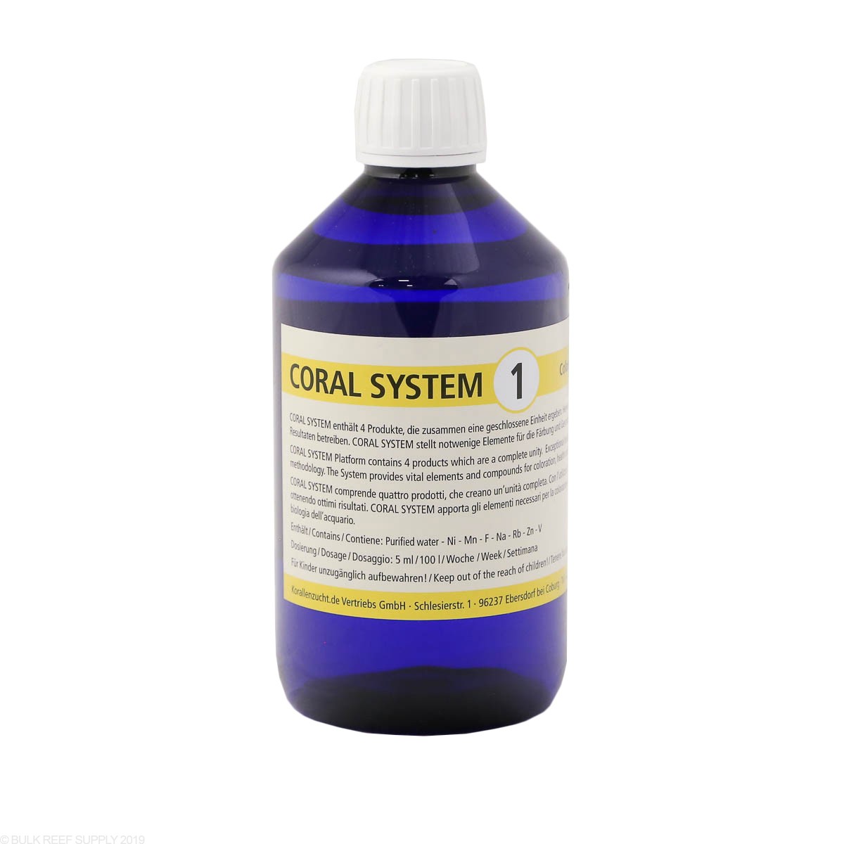 KORALLEN-ZUCHT CORAL SYSTEM COMPONENT 1 - 250ml