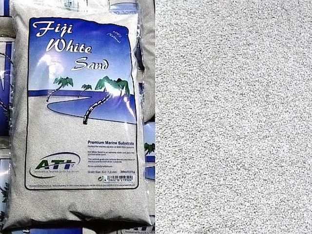 Fiji White Sand M & L Cát nền cho bể cá cảnh biển 9kg ATI
