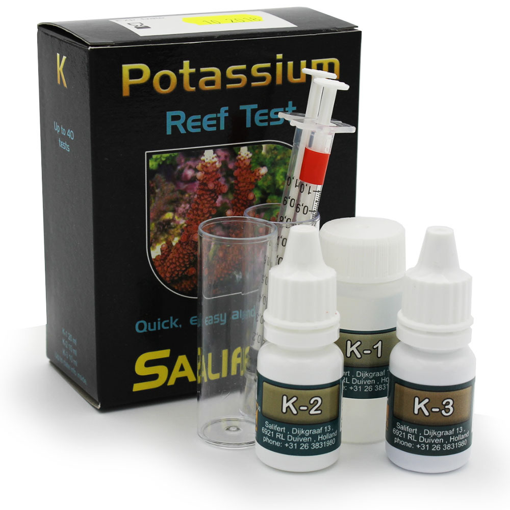 Potassium Reef Test bộ đo nồng độ Kali cho bể cá cảnh biển – Salifert