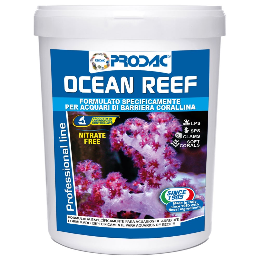 Muối cho hồ cá biển Ocean Reef - Prodac 20kg