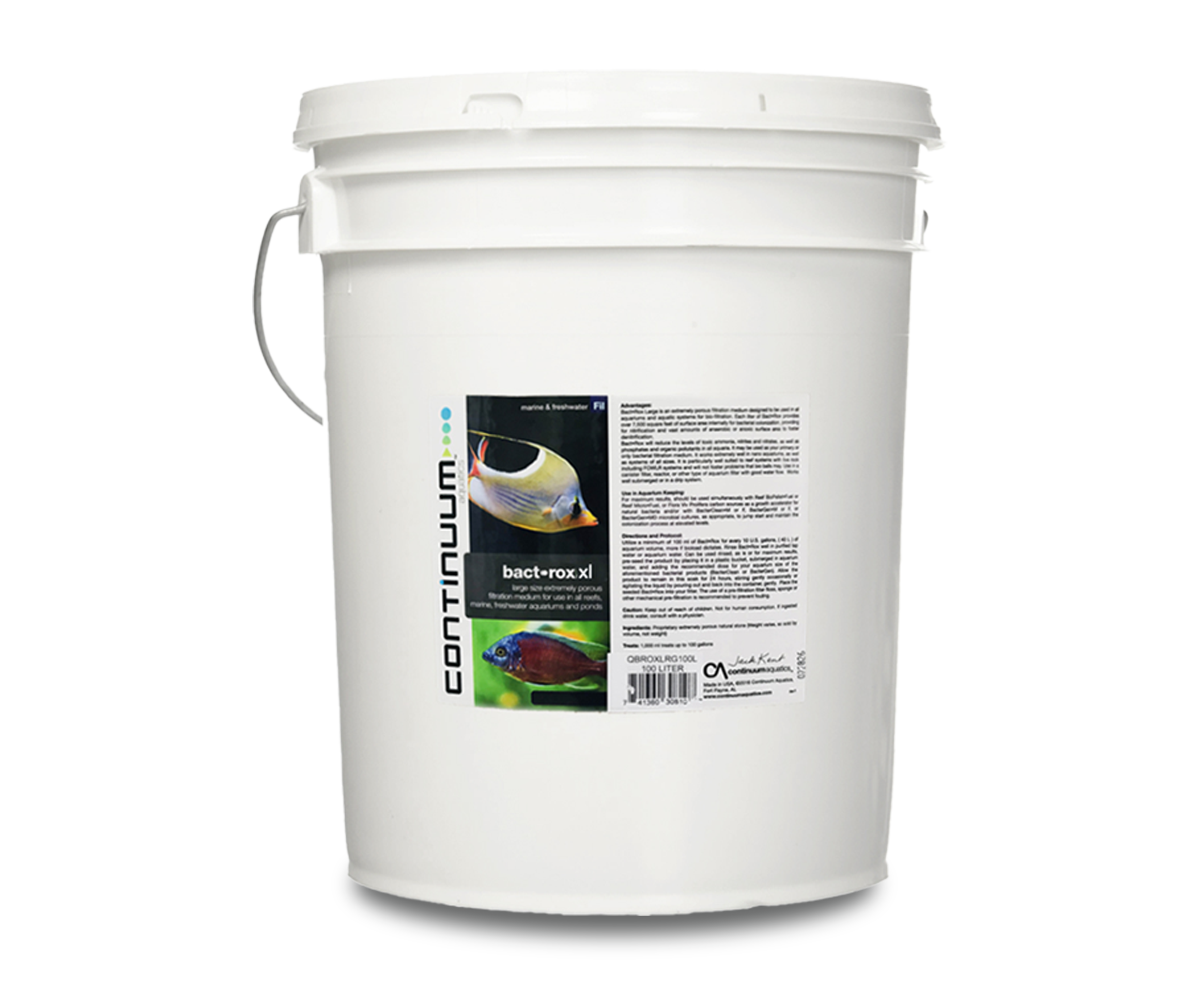 Vật liệu lọc cao cấp cho bể cá cảnh Bact- Rox XL 20L Contiuums