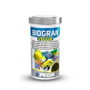 Thức ăn cho cá cảnh biển Prodac Biogran Veggie 100gram
