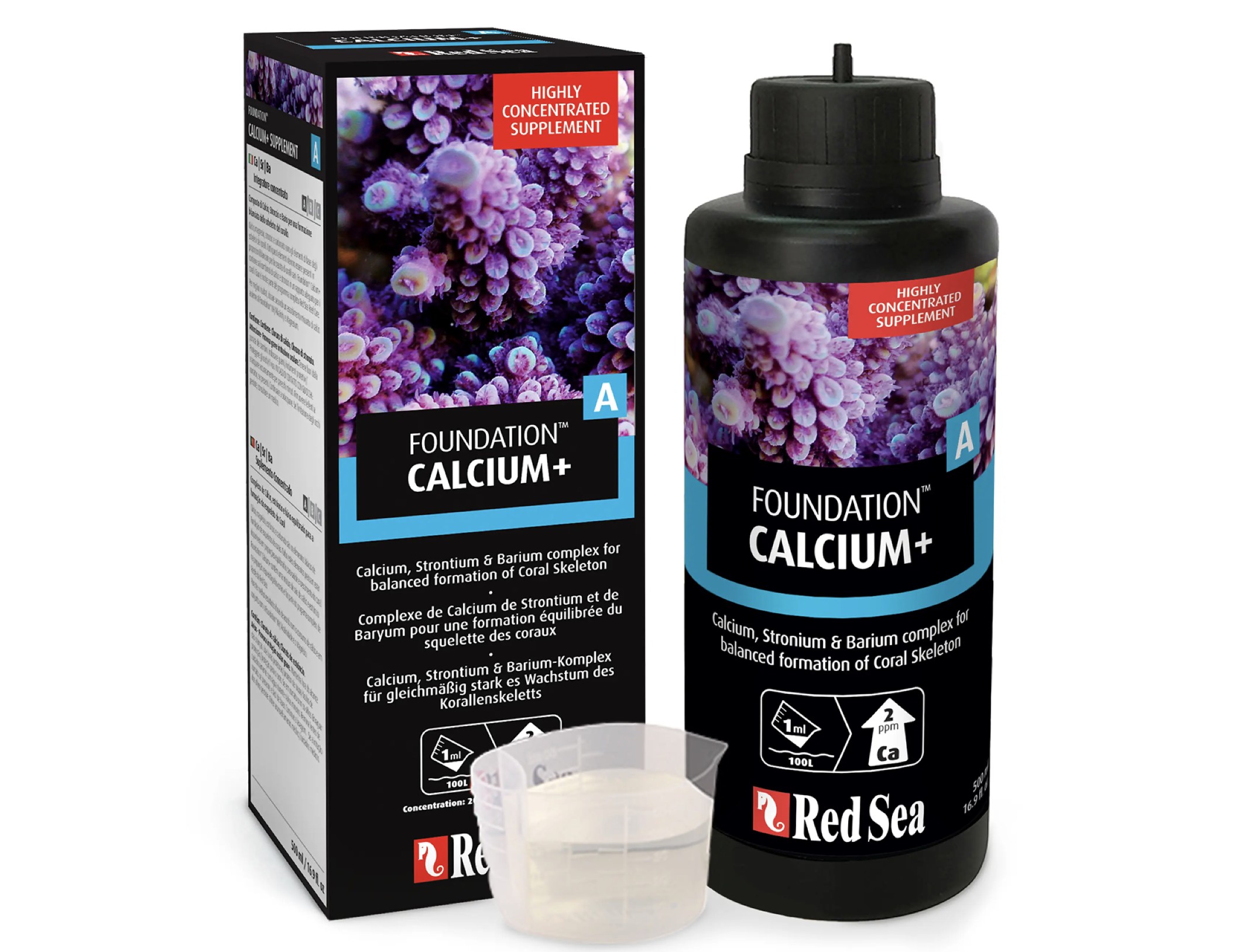 Chất bổ sung Calcium + ( Foundation A ) 500ml - Red Sea