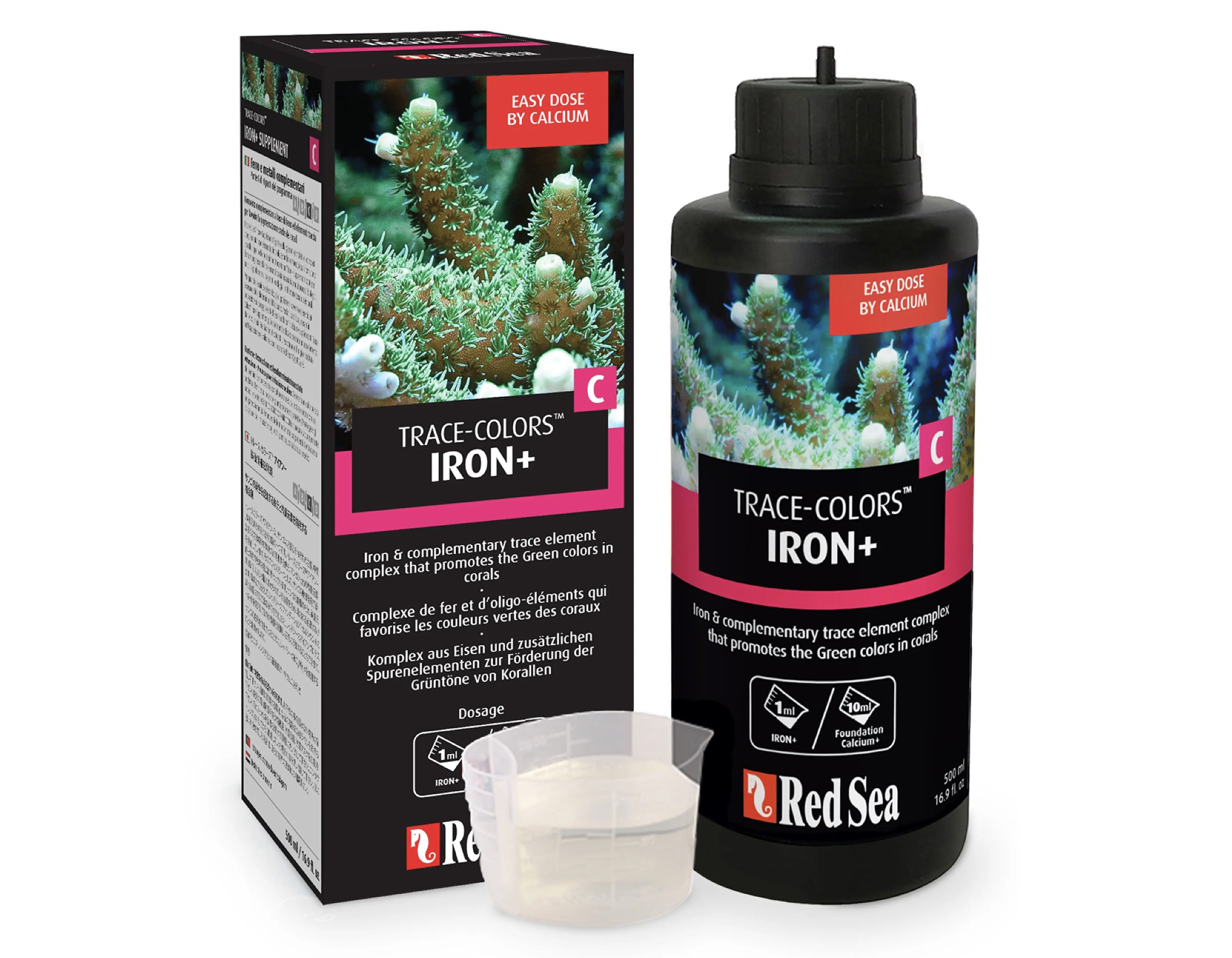IRON + ( Trace colors C ) 500ml tăng màu xanh cho san hô - Red Sea