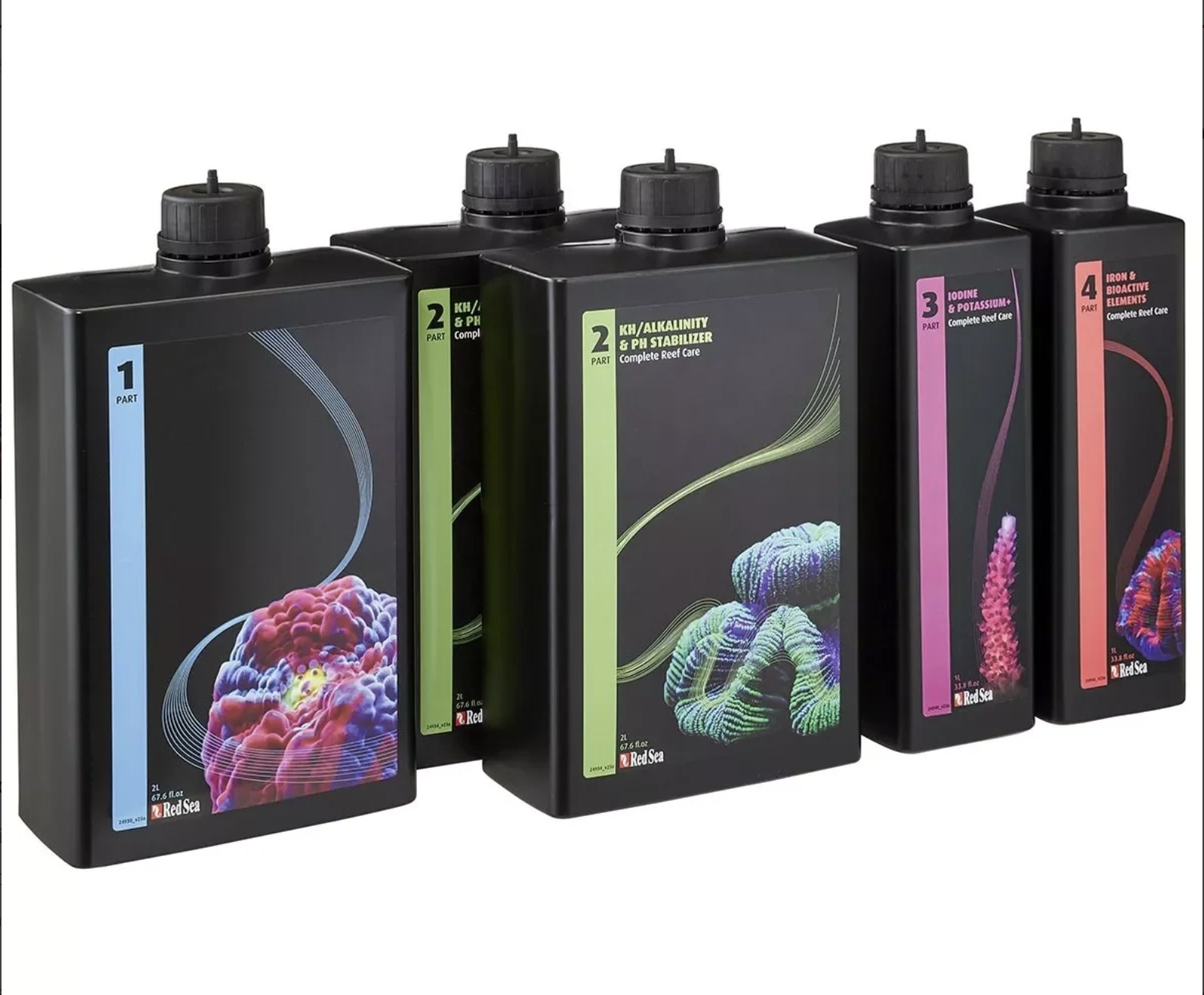 Bộ 4 sản phẩm chăm sóc toàn diện Complete Reef Care cho bể ~600L - Red Sea