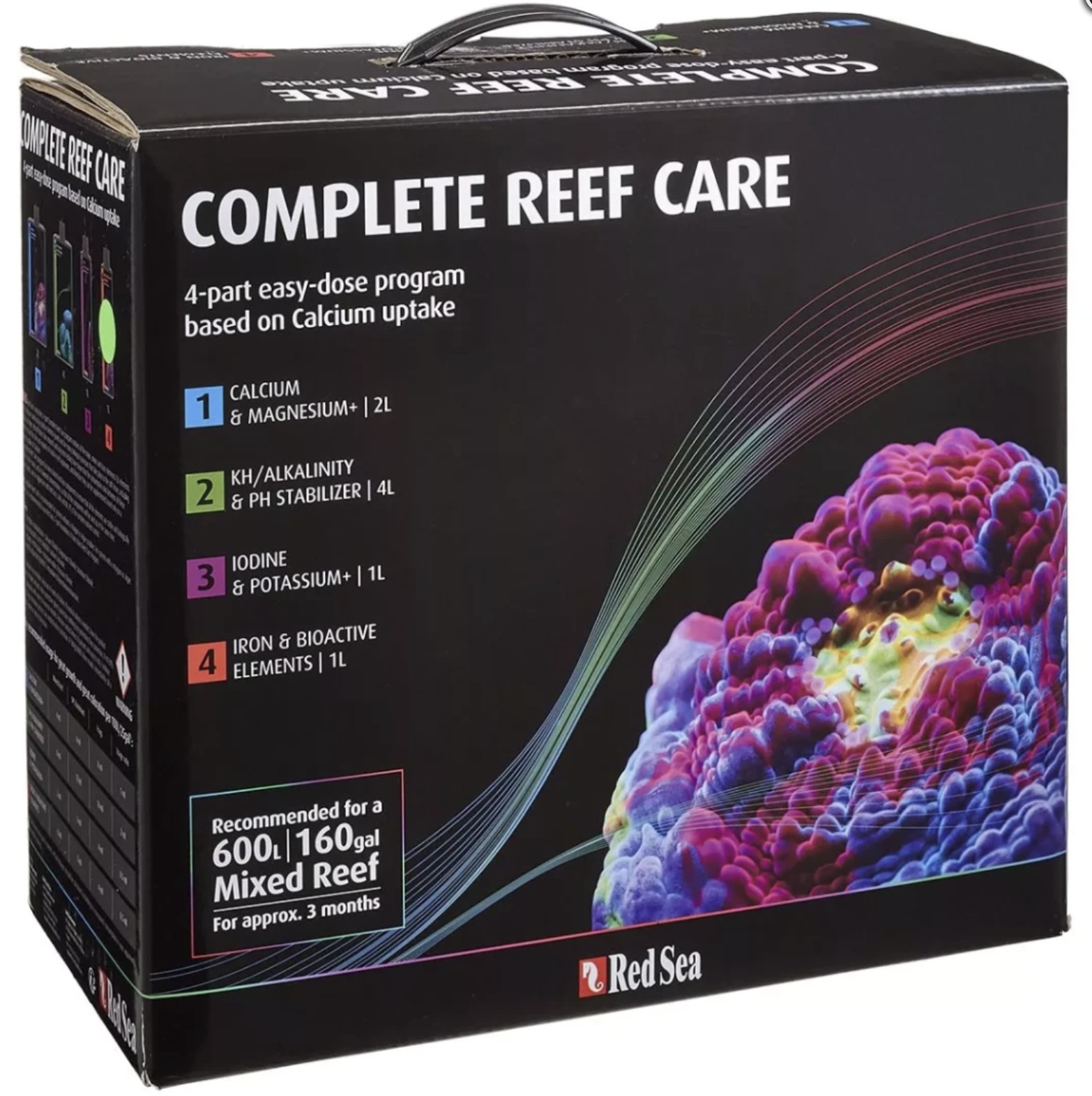 Bộ 4 sản phẩm chăm sóc toàn diện Complete Reef Care cho bể ~600L - Red Sea
